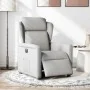 Sillón reclinable eléctrico de tela gris nube de , Sillones - Ref: Foro24-3303123, Precio: 240,73 €, Descuento: %