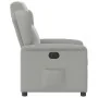 Sillón reclinable eléctrico de tela gris nube de , Sillones - Ref: Foro24-3303123, Precio: 240,73 €, Descuento: %