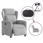 Sillón reclinable eléctrico de tela gris nube de , Sillones - Ref: Foro24-3303123, Precio: 240,73 €, Descuento: %