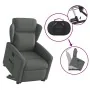 Sillón reclinable elevable de tela gris oscuro de , Sillones - Ref: Foro24-3303135, Precio: 273,40 €, Descuento: %