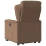 Sillón de masaje eléctrico reclinable elevable tela marrón by , Armchairs - Ref: Foro24-3303168, Price: 339,79 €, Discount: %