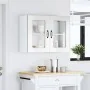 Armario pared cocina puerta cristal Kalmar blanca alto brillo von , Küchenschränke - Ref: Foro24-853609, Preis: 101,14 €, Rab...