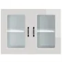 Armario pared cocina puerta cristal Kalmar blanca alto brillo von , Küchenschränke - Ref: Foro24-853609, Preis: 101,14 €, Rab...