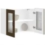 Armario pared cocina puerta de cristal Kalmar roble marrón by , Kitchen cabinets - Ref: Foro24-853614, Price: 88,85 €, Discou...