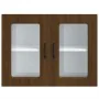 Armario pared cocina puerta de cristal Kalmar roble marrón by , Kitchen cabinets - Ref: Foro24-853614, Price: 88,85 €, Discou...