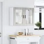 Armario de pared para cocina puerta cristal Porto gris sonoma by , Kitchen cabinets - Ref: Foro24-854093, Price: 90,58 €, Dis...
