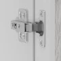 Armario de pared para cocina puerta cristal Porto gris sonoma by , Kitchen cabinets - Ref: Foro24-854093, Price: 90,58 €, Dis...