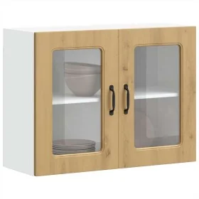 Armario pared cocina puerta de cristal Kalmar roble artesanal von , Küchenschränke - Ref: Foro24-853616, Preis: 92,34 €, Raba...