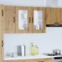 Armario pared cocina puerta de cristal Kalmar roble artesanal von , Küchenschränke - Ref: Foro24-853616, Preis: 92,34 €, Raba...