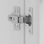 Armario de pared para cocina con puerta de cristal Porto blanco by , Kitchen cabinets - Ref: Foro24-854087, Price: 90,59 €, D...