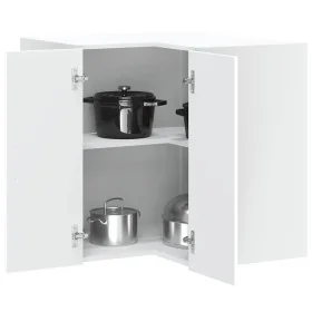 Mueble de cocina esquina pared Lucca madera ingeniería blanca von , Küchenschränke - Ref: Foro24-853857, Preis: 83,27 €, Raba...