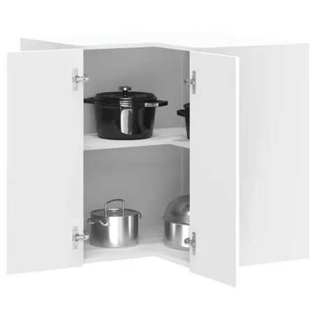 Mueble de cocina esquina pared Lucca madera ingeniería blanca von , Küchenschränke - Ref: Foro24-853857, Preis: 83,27 €, Raba...