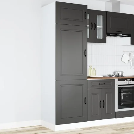 Armario de cocina Kalmar negra de madera de ingeniería von , Küchenschränke - Ref: Foro24-853628, Preis: 206,56 €, Rabatt: %