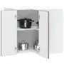 Mueble de cocina esquina pared Lucca roble ahumado von , Küchenschränke - Ref: Foro24-853862, Preis: 83,27 €, Rabatt: %