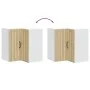 Mueble cocina esquina pared Lucca roble sonoma de , Armarios de cocina - Ref: Foro24-853860, Precio: 80,49 €, Descuento: %