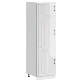 Mueble de cocina Lucca madera contrachapada blanco brillante by , Kitchen cabinets - Ref: Foro24-853869, Price: 223,00 €, Dis...