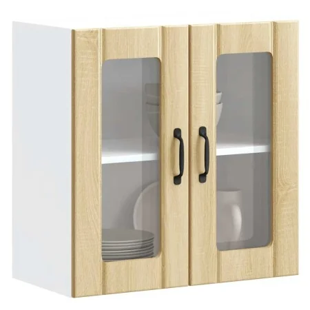 Armario pared cocina puerta de cristal Lucca roble sonoma von , Küchenschränke - Ref: Foro24-853910, Preis: 67,65 €, Rabatt: %