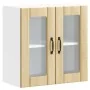 Armario pared cocina puerta de cristal Lucca roble sonoma von , Küchenschränke - Ref: Foro24-853910, Preis: 67,65 €, Rabatt: %