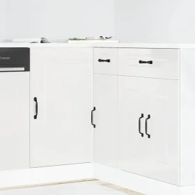 Mueble bajo cocina Kalmar madera ingeniería blanca alto brillo von , Küchenschränke - Ref: Foro24-854320, Preis: 91,22 €, Rab...