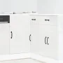 Mueble bajo cocina Kalmar madera ingeniería blanca alto brillo von , Küchenschränke - Ref: Foro24-854320, Preis: 91,22 €, Rab...