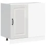 Mueble bajo cocina Kalmar madera ingeniería blanca alto brillo von , Küchenschränke - Ref: Foro24-854320, Preis: 91,22 €, Rab...
