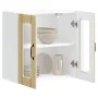 Armario pared cocina puerta de cristal Lucca roble sonoma von , Küchenschränke - Ref: Foro24-853910, Preis: 67,65 €, Rabatt: %