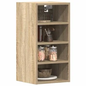 Armario colgante cocina contrachapada color roble 30x29,5x60 cm by , Kitchen cabinets - Ref: Foro24-854168, Price: 40,73 €, D...