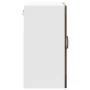 Armario pared cocina puerta de cristal Lucca roble ahumado by , Kitchen cabinets - Ref: Foro24-853912, Price: 69,91 €, Discou...