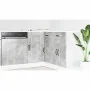Mueble bajo de cocina Kalmar madera de ingeniería gris hormigón von , Küchenschränke - Ref: Foro24-854322, Preis: 80,16 €, Ra...