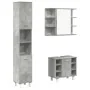 Set muebles de baño 2 piezas madera contrachapada gris hormigón von , Badezimmermöbel - Ref: Foro24-3324855, Preis: 168,84 €,...