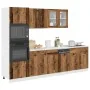 Mueble de cocina 7 piezas madera contrachapada madera vieja von , Küchenschränke - Ref: Foro24-3328571, Preis: 552,01 €, Raba...