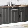 Panel para lavavajillas Lucca madera contrachapada negra by , Kitchen cabinets - Ref: Foro24-853888, Price: 27,83 €, Discount: %