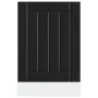 Panel para lavavajillas Lucca madera contrachapada negra by , Kitchen cabinets - Ref: Foro24-853888, Price: 27,83 €, Discount: %