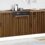 Panel para lavavajillas Lucca madera contrachapada roble marrón de , Armarios de cocina - Ref: Foro24-853904, Precio: 34,21 €...