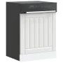 Panel para lavavajillas Lucca madera contrachapada blanca von , Küchenschränke - Ref: Foro24-853897, Preis: 35,27 €, Rabatt: %