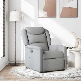Sillón reclinable de tela gris claro von , Sessel - Ref: Foro24-4015596, Preis: 193,04 €, Rabatt: %