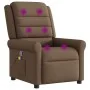 Sillón reclinable con masaje de tela marrón von , Sessel - Ref: Foro24-4015650, Preis: 194,65 €, Rabatt: %