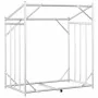 Leñero cubierta lluvia 101x61x110,5 cm acero galvanizado de , Bolsas y soportes de leña - Ref: Foro24-4104937, Precio: 67,30 ...