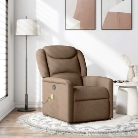 Sillón reclinable con masaje de tela marrón von , Sessel - Ref: Foro24-4015610, Preis: 206,33 €, Rabatt: %