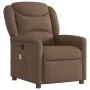 Sillón reclinable con masaje de tela marrón von , Sessel - Ref: Foro24-4015610, Preis: 206,33 €, Rabatt: %