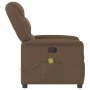 Sillón reclinable con masaje de tela marrón von , Sessel - Ref: Foro24-4015610, Preis: 206,33 €, Rabatt: %
