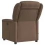 Sillón reclinable con masaje de tela marrón von , Sessel - Ref: Foro24-4015610, Preis: 206,33 €, Rabatt: %