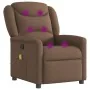 Sillón reclinable con masaje de tela marrón von , Sessel - Ref: Foro24-4015610, Preis: 206,33 €, Rabatt: %
