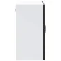 Armario pared cocina puerta de cristal Lucca negra by , Kitchen cabinets - Ref: Foro24-853848, Price: 88,66 €, Discount: %