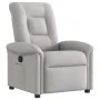 Sillón reclinable de tela gris nube by , Armchairs - Ref: Foro24-4015625, Price: 202,24 €, Discount: %