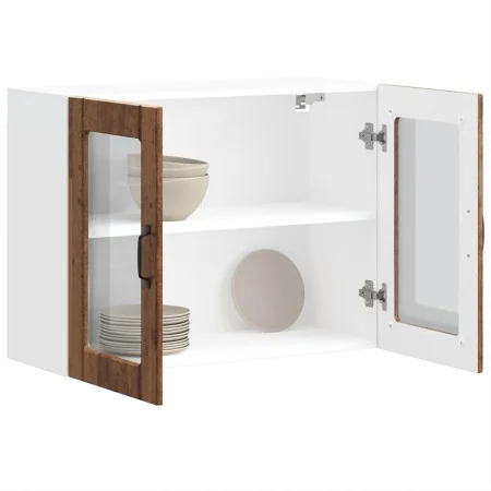 Armario pared cocina puerta de cristal Lucca madera vieja von , Küchenschränke - Ref: Foro24-853855, Preis: 88,94 €, Rabatt: %