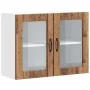 Armario pared cocina puerta de cristal Lucca madera vieja von , Küchenschränke - Ref: Foro24-853855, Preis: 88,94 €, Rabatt: %