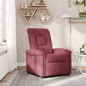 Sillón reclinable de tela rojo tinto von , Sessel - Ref: Foro24-4015619, Preis: 188,08 €, Rabatt: %