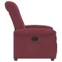 Sillón reclinable de tela rojo tinto by , Armchairs - Ref: Foro24-4015619, Price: 188,08 €, Discount: %