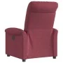 Sillón reclinable de tela rojo tinto by , Armchairs - Ref: Foro24-4015619, Price: 188,08 €, Discount: %